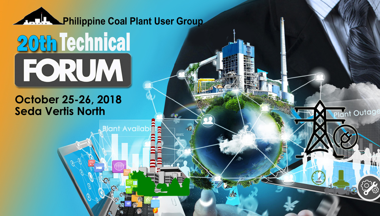 Logo for Philippine Coal Plant User Group and event dates