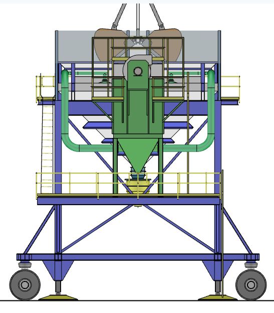 bruks siwertell terminal hoppers