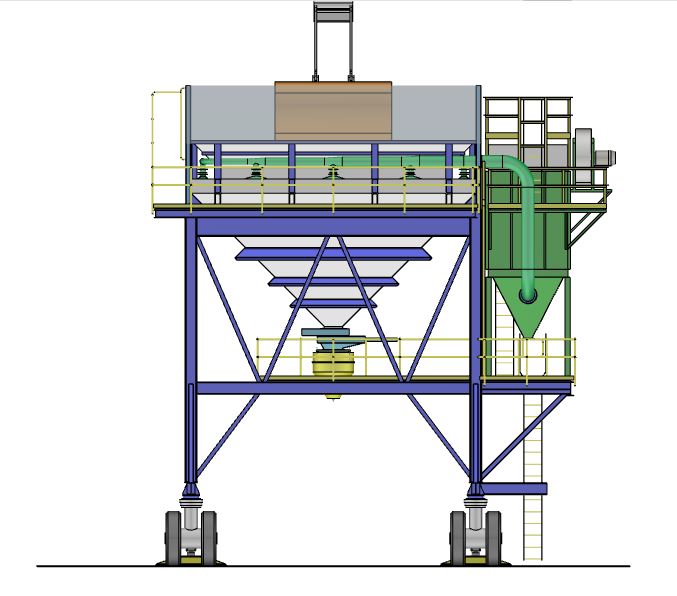 bruks siwertell terminal hoppers