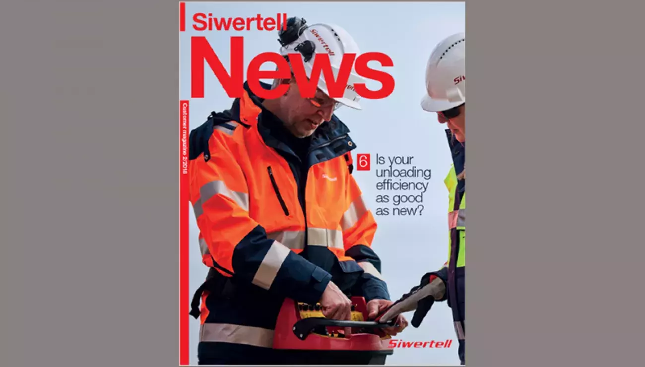 Coverpage to Siwertell News