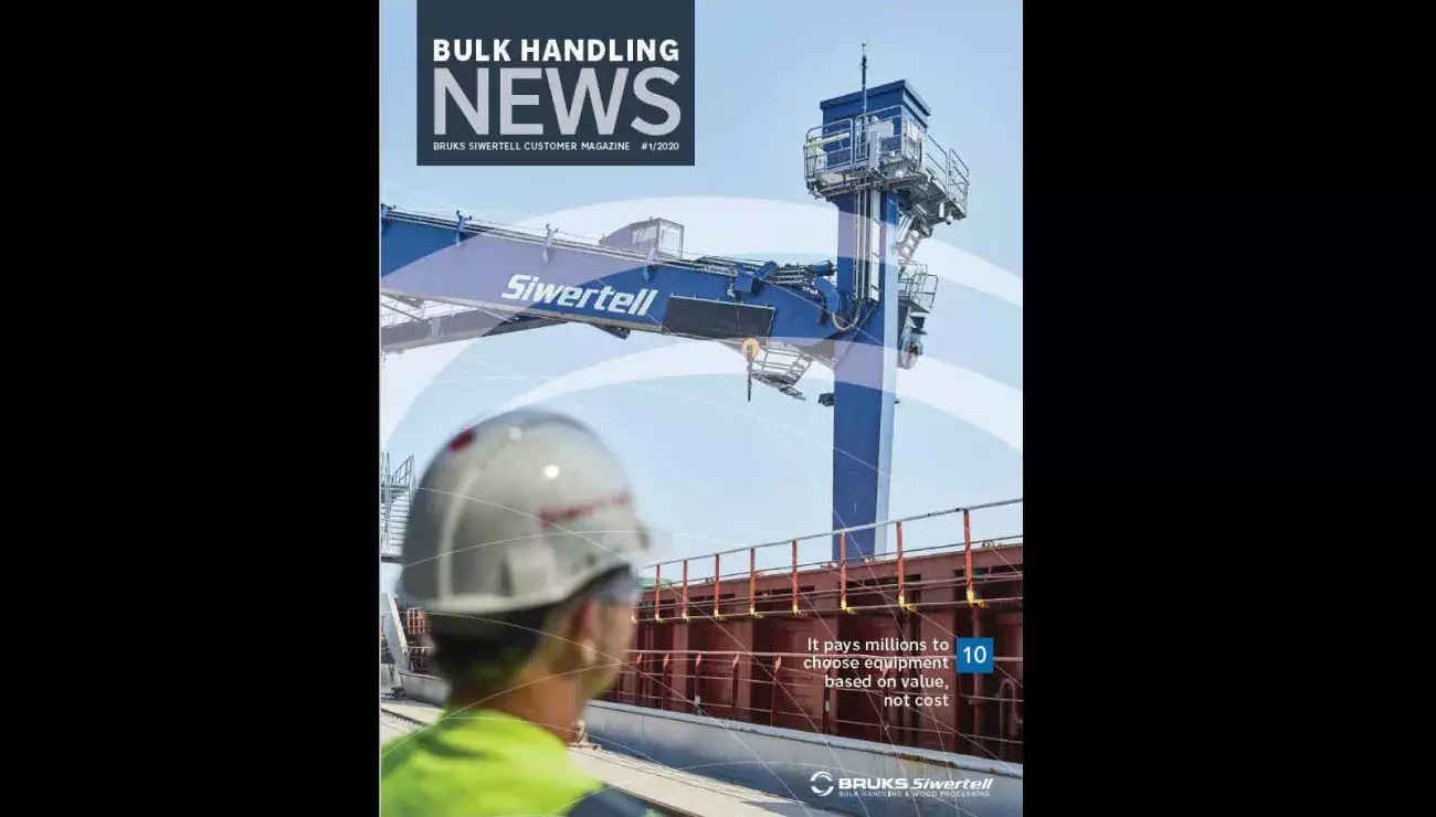 Frontcover Bulk Handling news magazine 1 2020