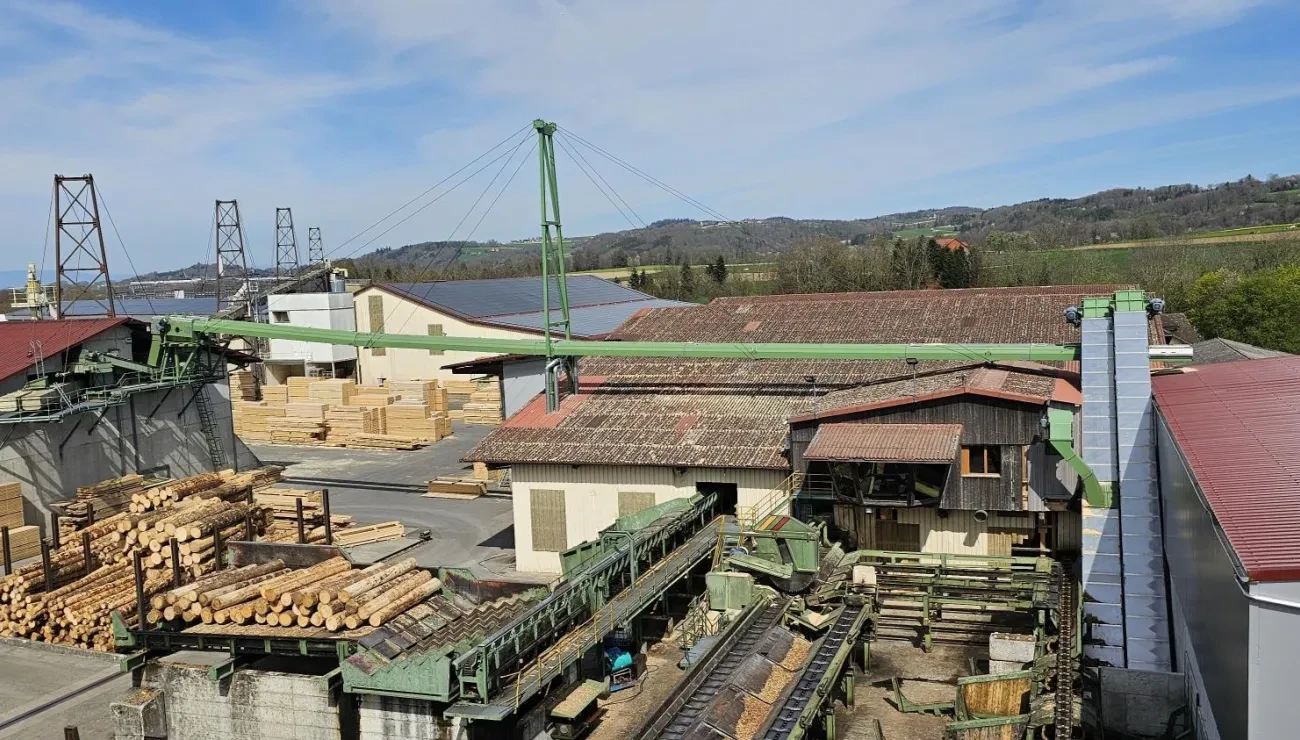 woodchipping sawmill