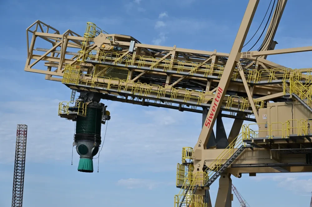 Siwertell ship loader type 5