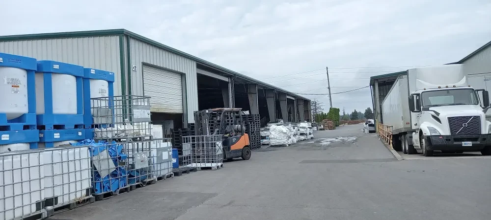 storage for recycled plastic