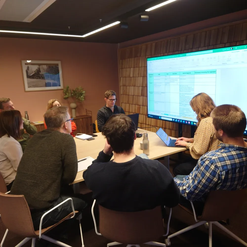 Workshop discussion in group