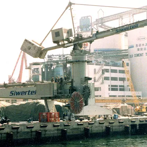 Siwertell Terminal for cement, China