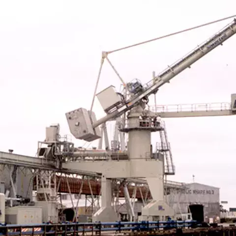 Siwertell Terminal for cement, USA