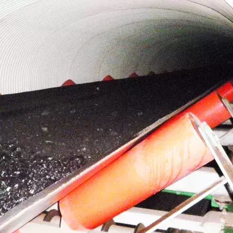 Siwertell Ship unloader for coal, Brazil