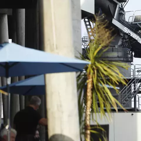 Siwertell Ship unloader for coal, Germany