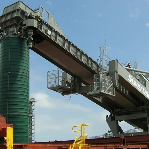 Siwertell Terminal for grain, Australia
