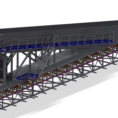 Siwertell Terminal for grain, Australia