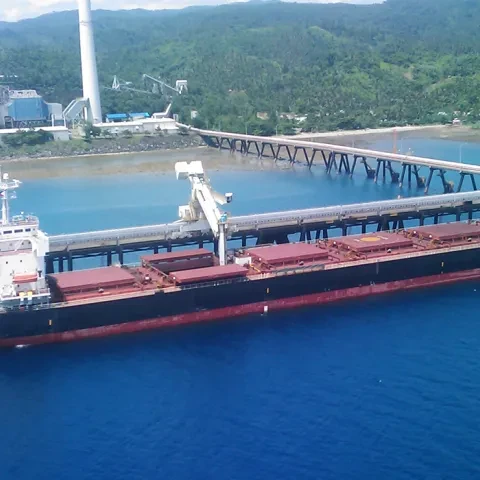 Siwertell Ship unloader for coal, Philippines