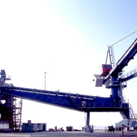 Siwertell Ship unloader for cement, China