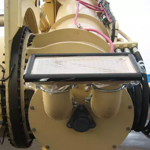 Siwertell mobile unloader for sulphur, Namibia