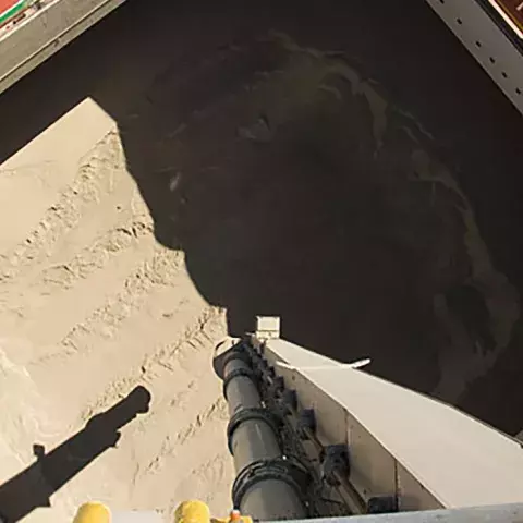 White Siwertell Ship unloader for multi-cargo, Nigeria