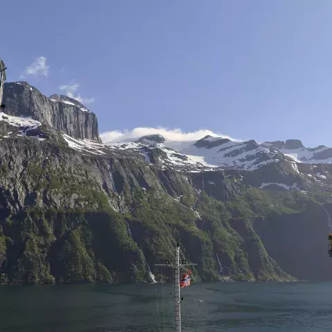 View from Swiertell ship unloader in Norway