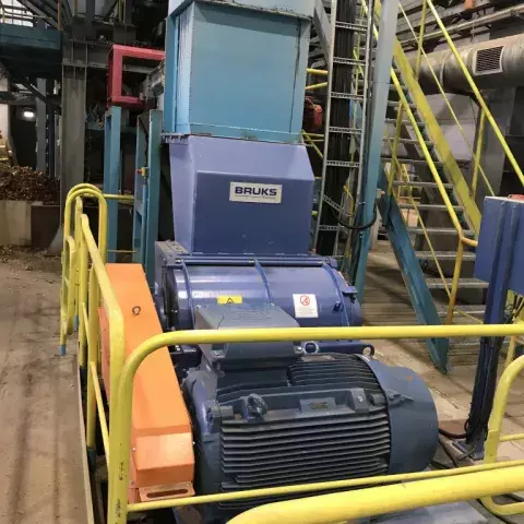 Wood processing Bruks Siwertell 