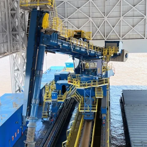 Siwertell Ship Unloader Brazil