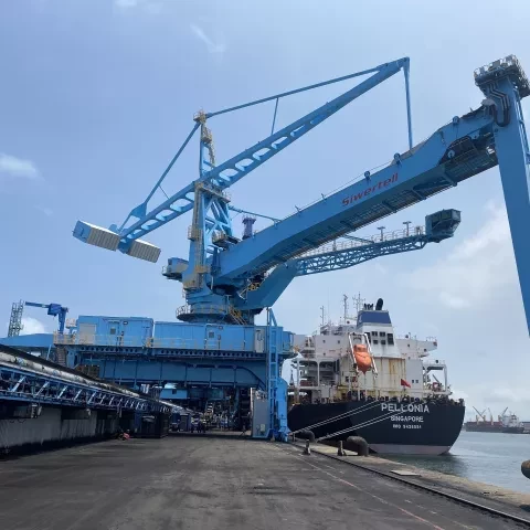 Siwertell Ship Unloader Taiwan