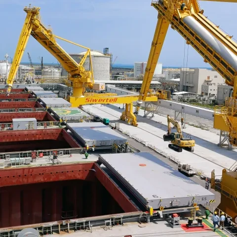 Siwertell Ship Unloader 