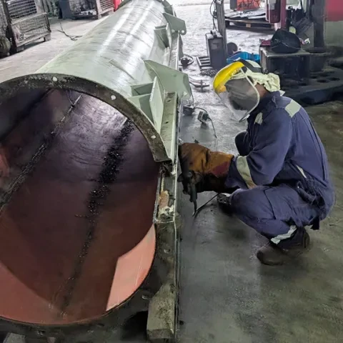 Siwertell service work