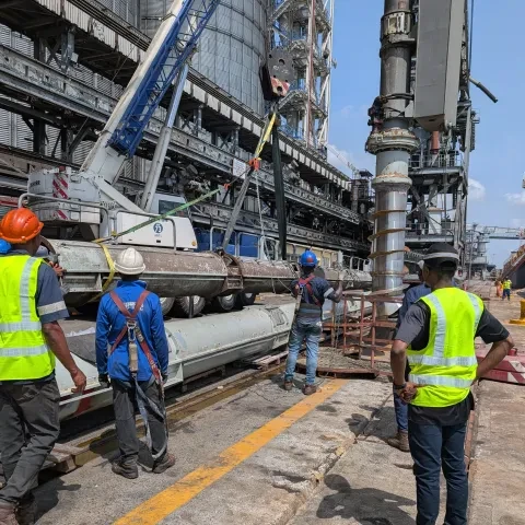 Siwertell service work