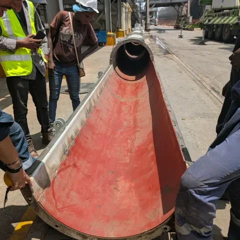 Siwertell service work