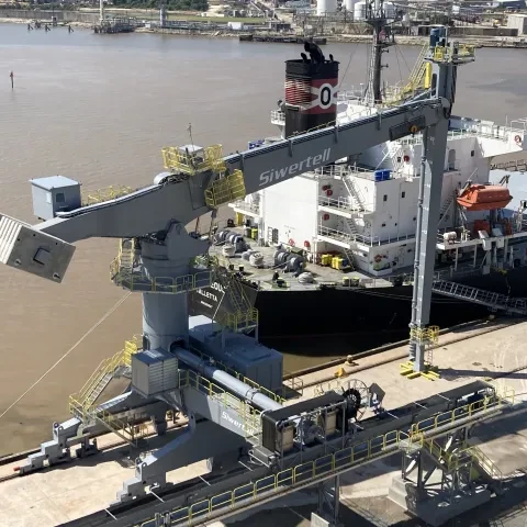 Siwertell Ship Unloader 