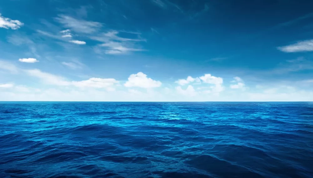 Ocean and sky