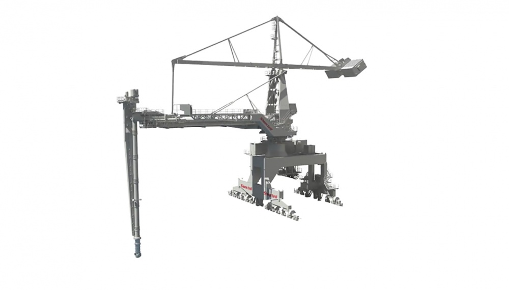 Siwertell shipunloader animation drybulk