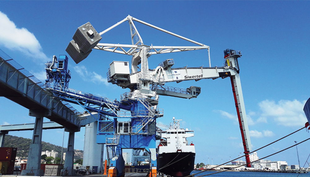 Siwertell continues ship unloader in Israel