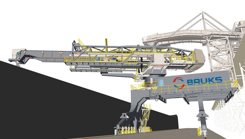 Bruks ship loader