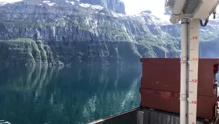 Siwertell shipunloader in Norway
