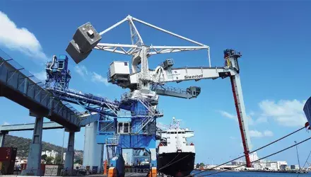 Siwertell continues ship unloader in Israel