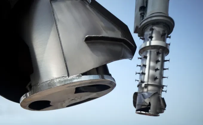 Siwertell ship unloader