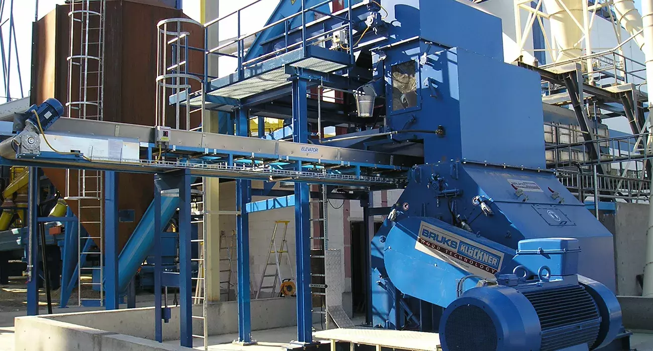 hammermill dry materials bruks siwertell