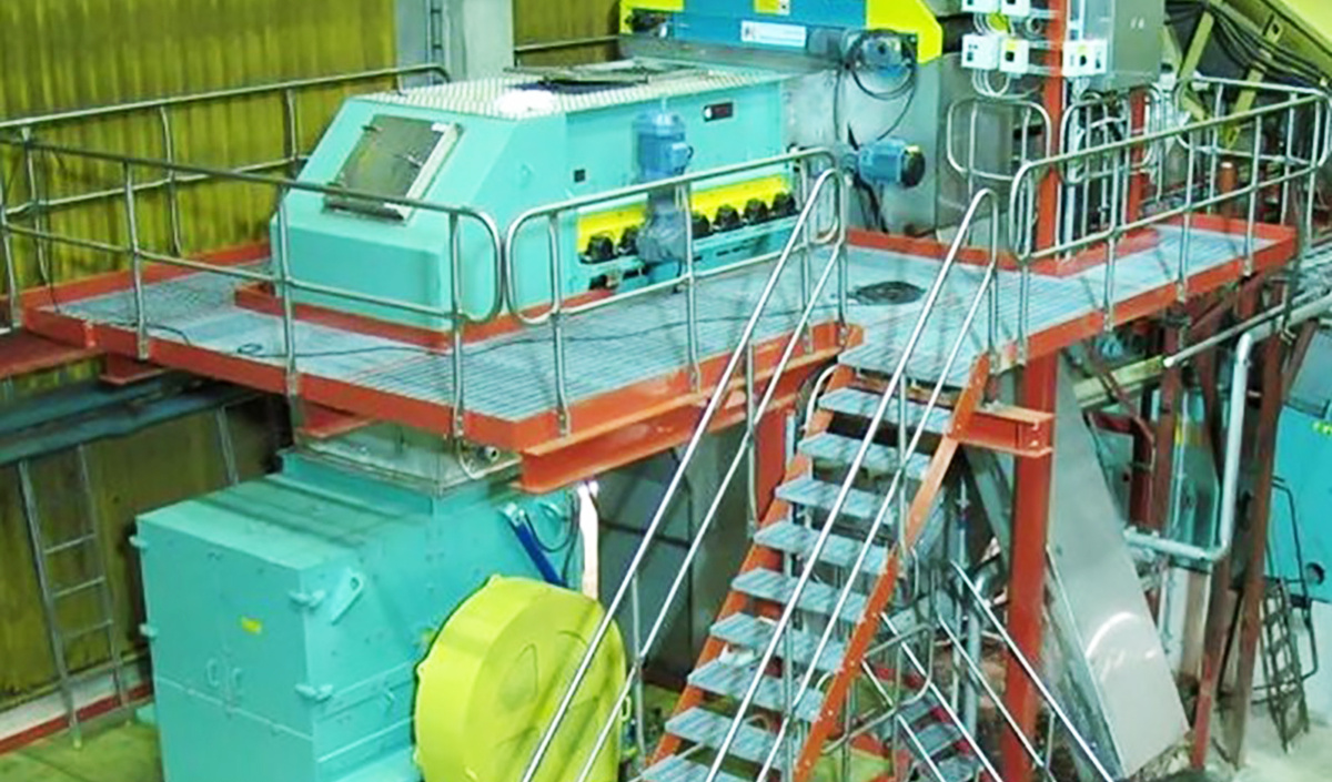 Bruks disc scalping screen