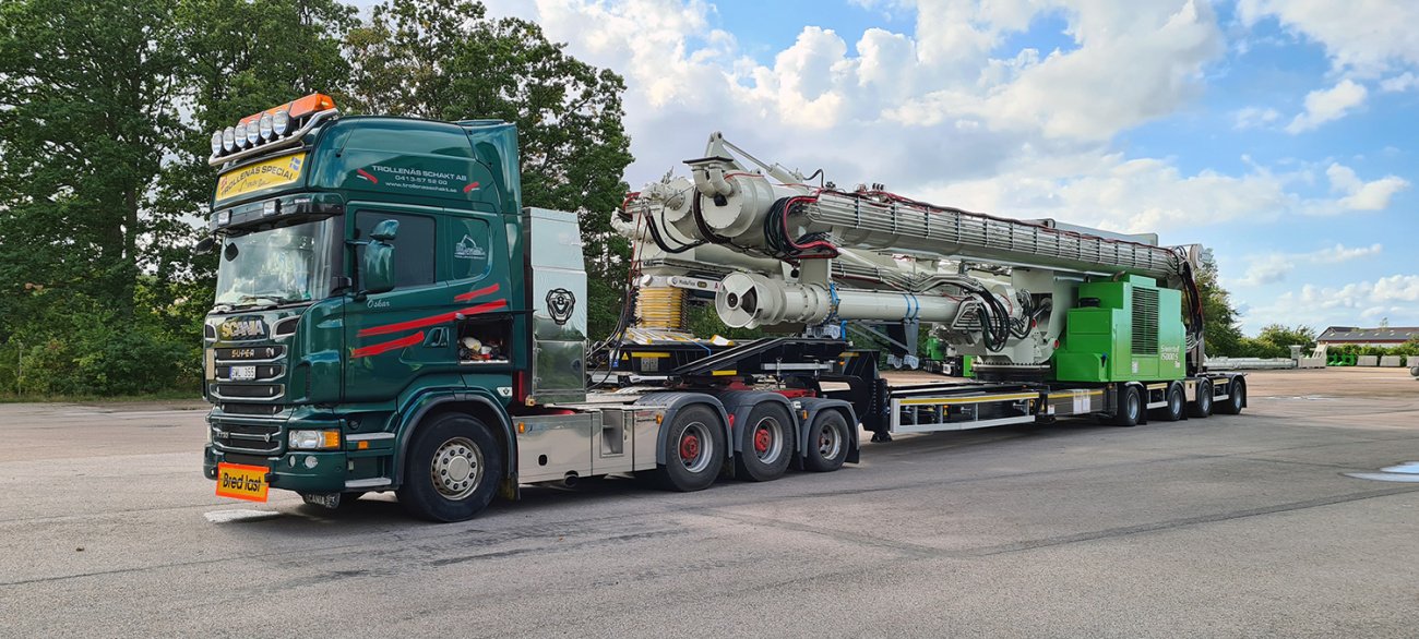 Siwertell road-mobile unloader 15 000 S
