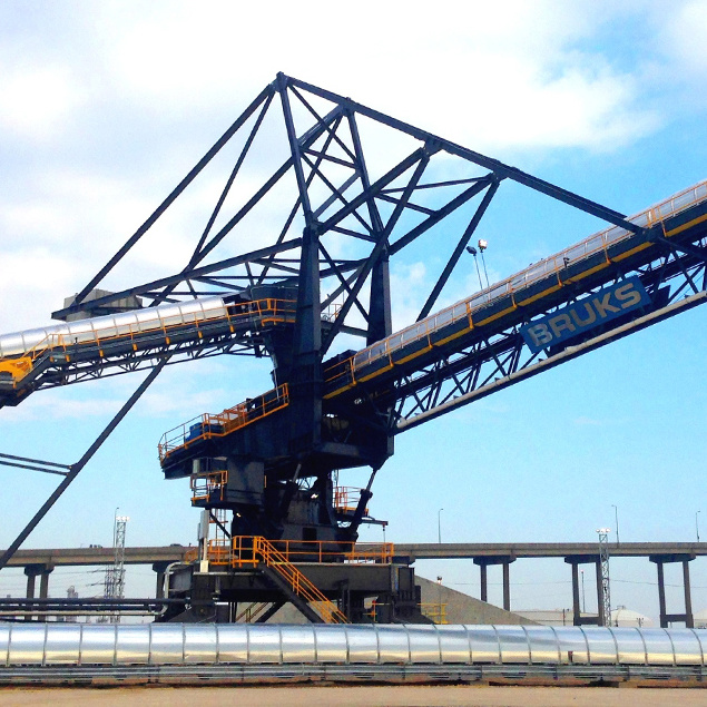 stacker reclaimer bruks siwertell